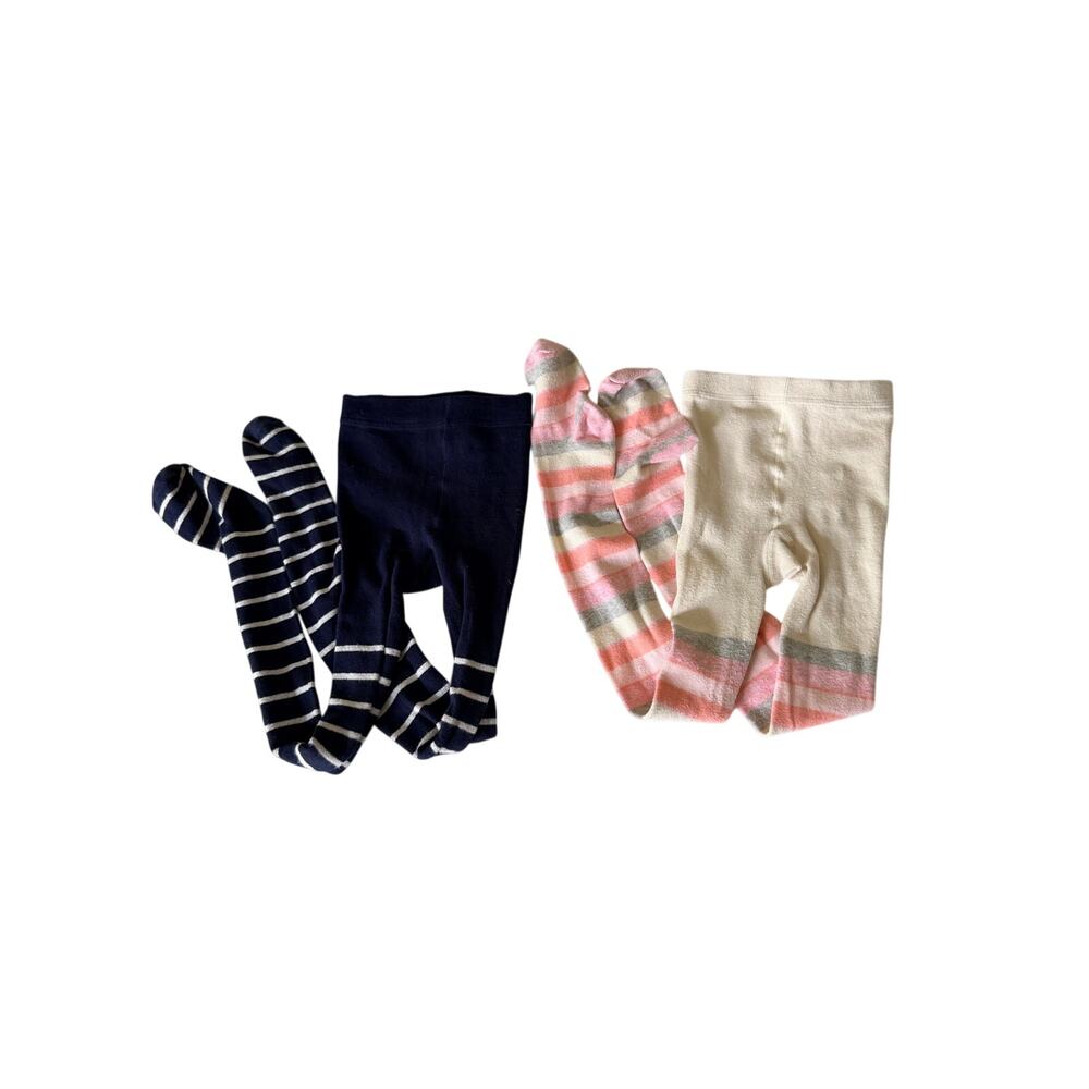 Gap Kids Striped Tights Bundle - Girls' Cozy & Stylish - Picture 7 of 8